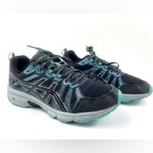 ASICS Gel Venture 7 Blue Sneakers Womens - Picture 1 of 11